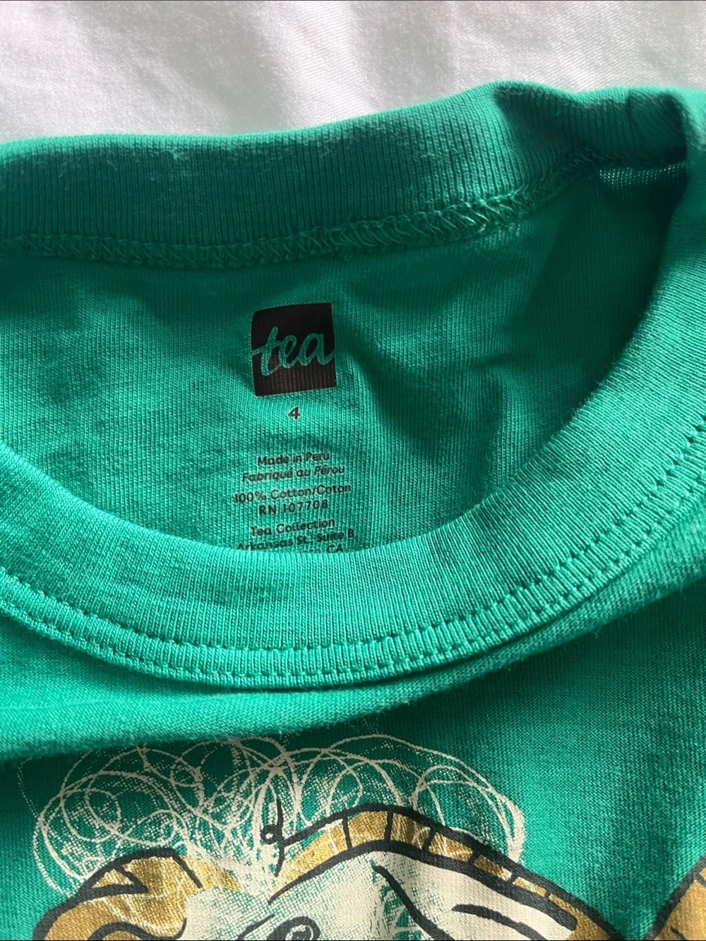 Layered goat tee
